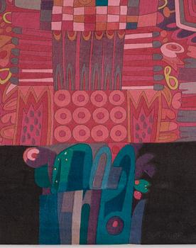 Stig Lindberg, textil för Nordiska Kompaniets textilkammare, 1960-tal.