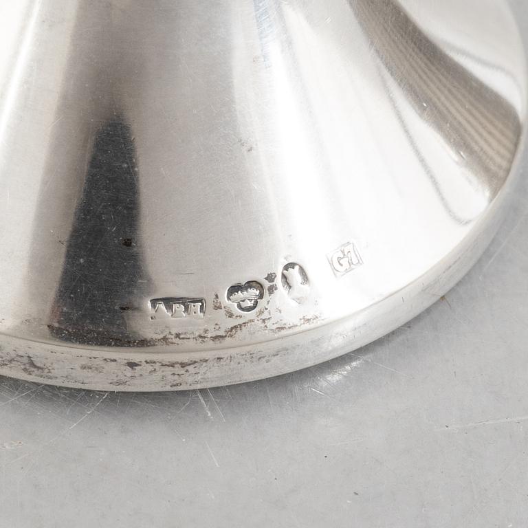 Cream jug and bowl on foot, Finland and Sweden, 19th-20th century.