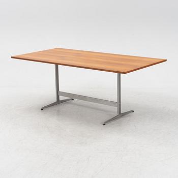 A 'Futura' teak table by Arne Jacobsen for Fritz Hansen, 1960s.