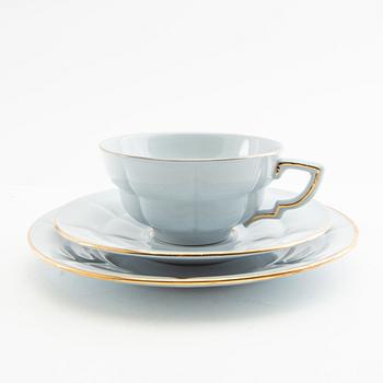 Arthur Percy, tea service, 15 pieces + 9, "Grand", Gefle.