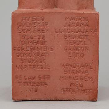 LISS ERIKSSON, skulptur, terracotta. Numrerad 84/200.