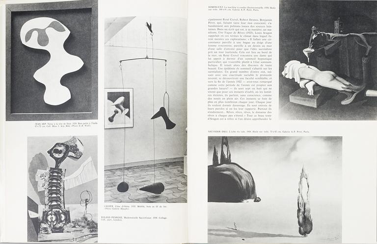 BÖCKER, 2 st, "Panorama 72" samt "Chagall", André Pieyre de Mandiargues, Bokförlaget Forum,1976. Med färglitografier.