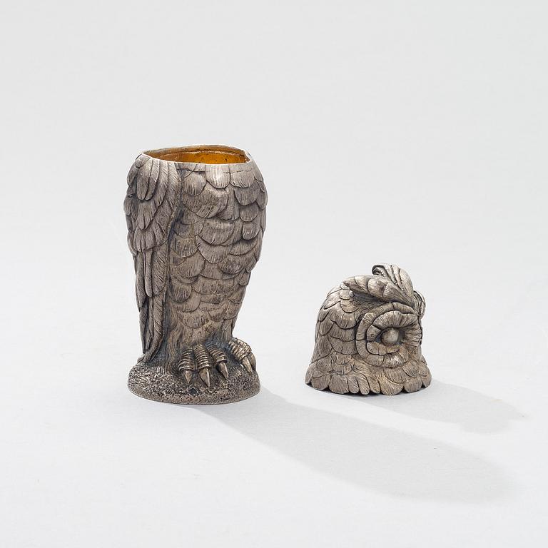 OWL, silver, Helsinki 1926, A. Tillander, weight 394 g.