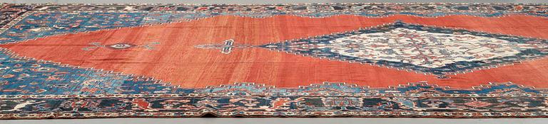 MATTO, an antique Bakshaish, ca 693 x 398,5 cm, dated "1298"AH/1880 AD probably.