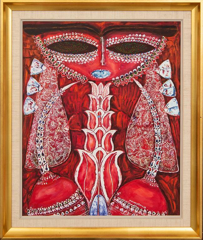 Max Walter Svanberg, olja på duk, signerad och daterad -63.