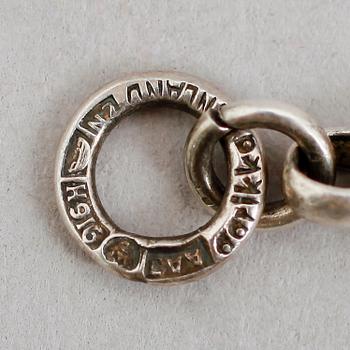 HALSBAND, silver, Ikka, Finland 1915. Vikt ca 29 gram.