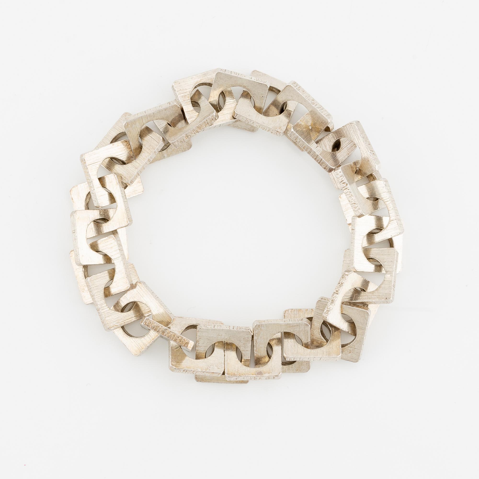 Rey Urban, bracelet, silver, for Åge Fausing, Denmark.