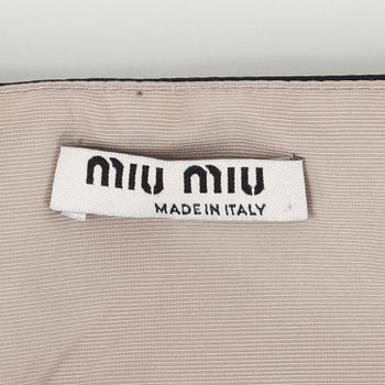 MIU MIU, a blue and grey top. Italian size 38.