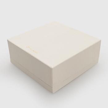 A sterling silver and enamel bowl, maker's mark of A. Tillander, Turku 2005.