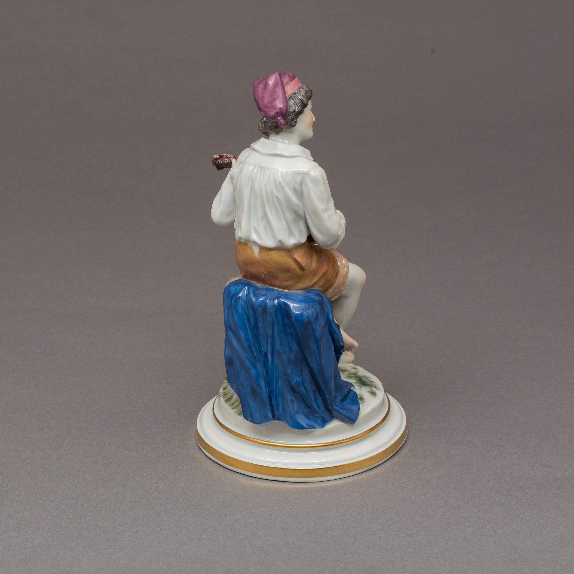 FIGURIN, Meissen, 1900-tal, porslin.
