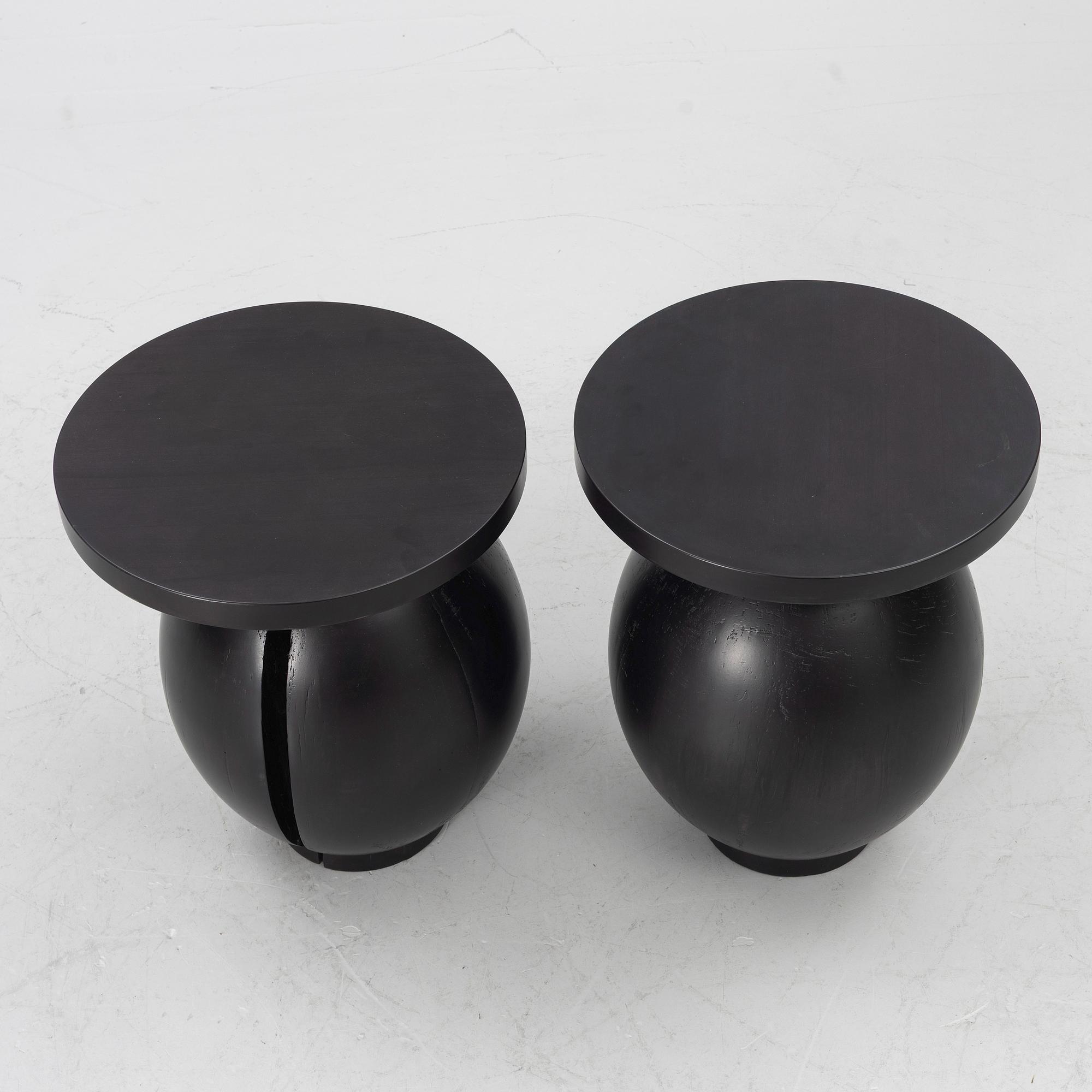 Eva-Lotta Axelsson, sidobord, ett par, "Notkate", Nude Ateljé.