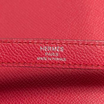 Hermès, Bag, "Kelly 28 Sellier" with wallet "Kelly Pocket Compact", 2021.