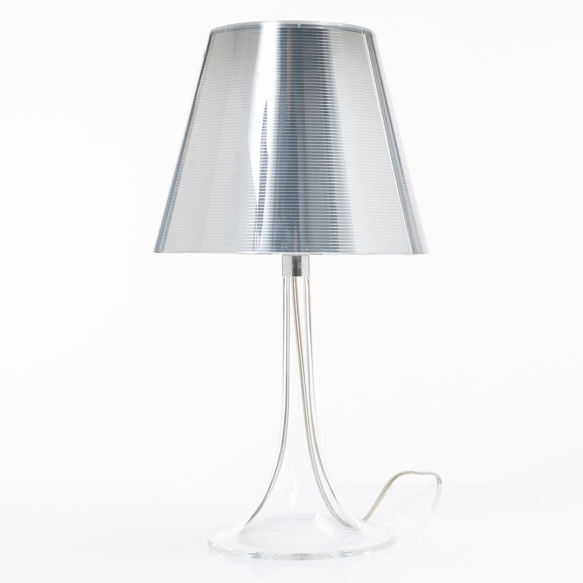 Philippe Starck, Table lamp, "Miss K", for Flos, Italy.