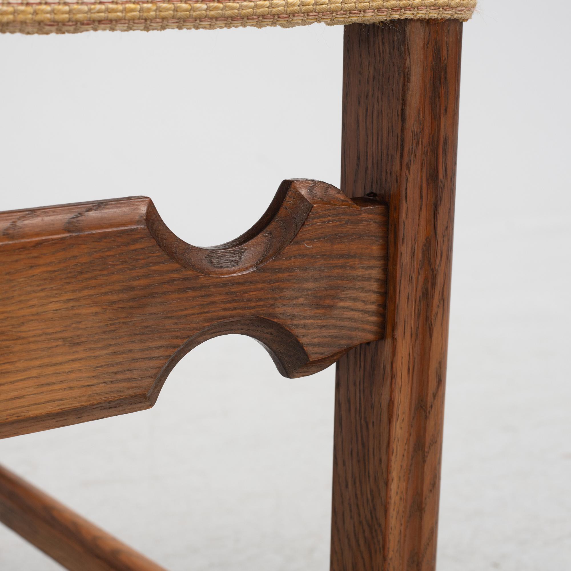 Otto Schulz, stolar, ett par, Boet,  Göteborg 1930-tal.