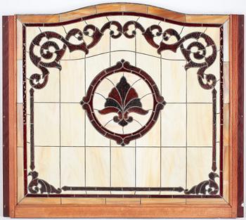 BLYINFATTAT FÖNSTER, jugend, 1900-talets början.