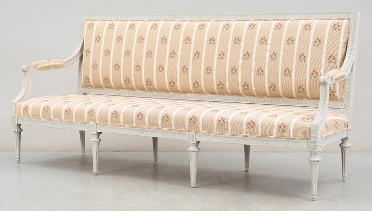 A Gustavian sofa by J. Lindgren.