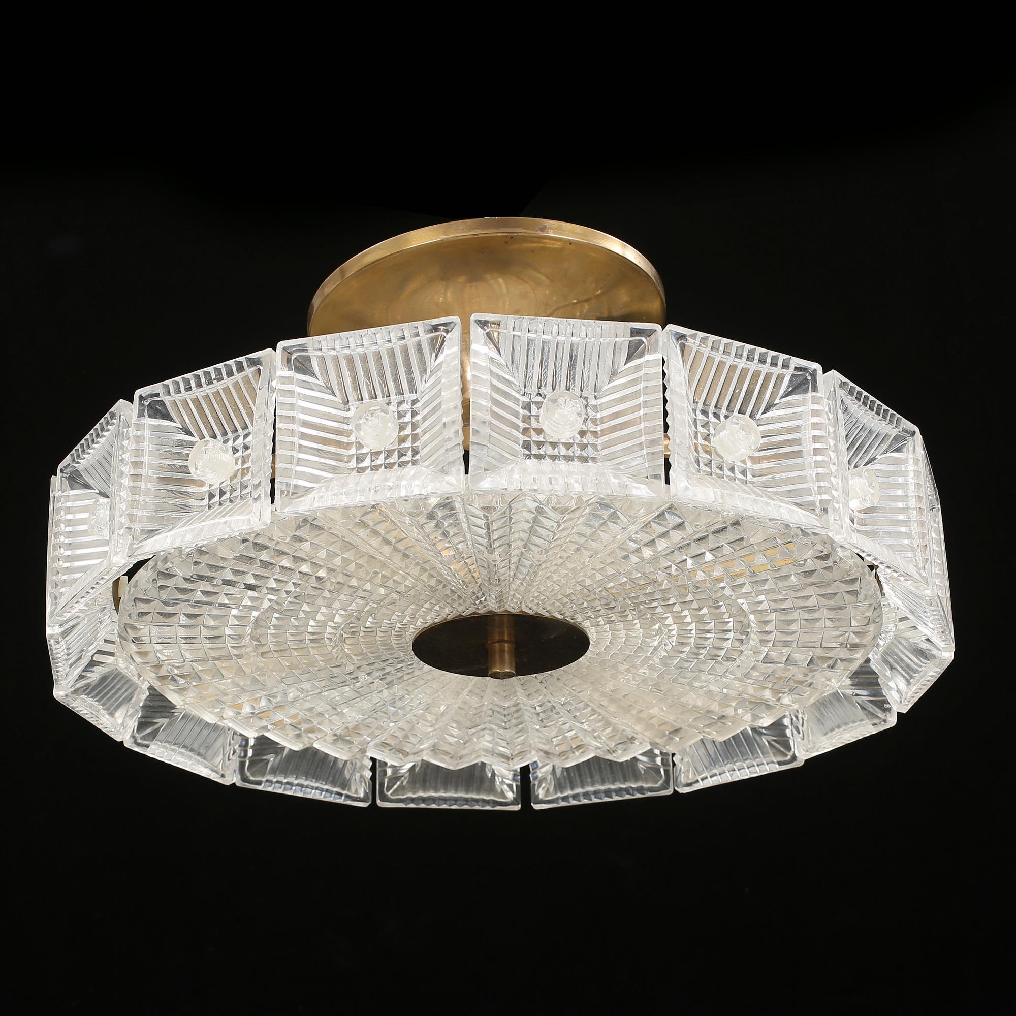 TAKPLAFOND, Carl Fagerlund, Orrefors.