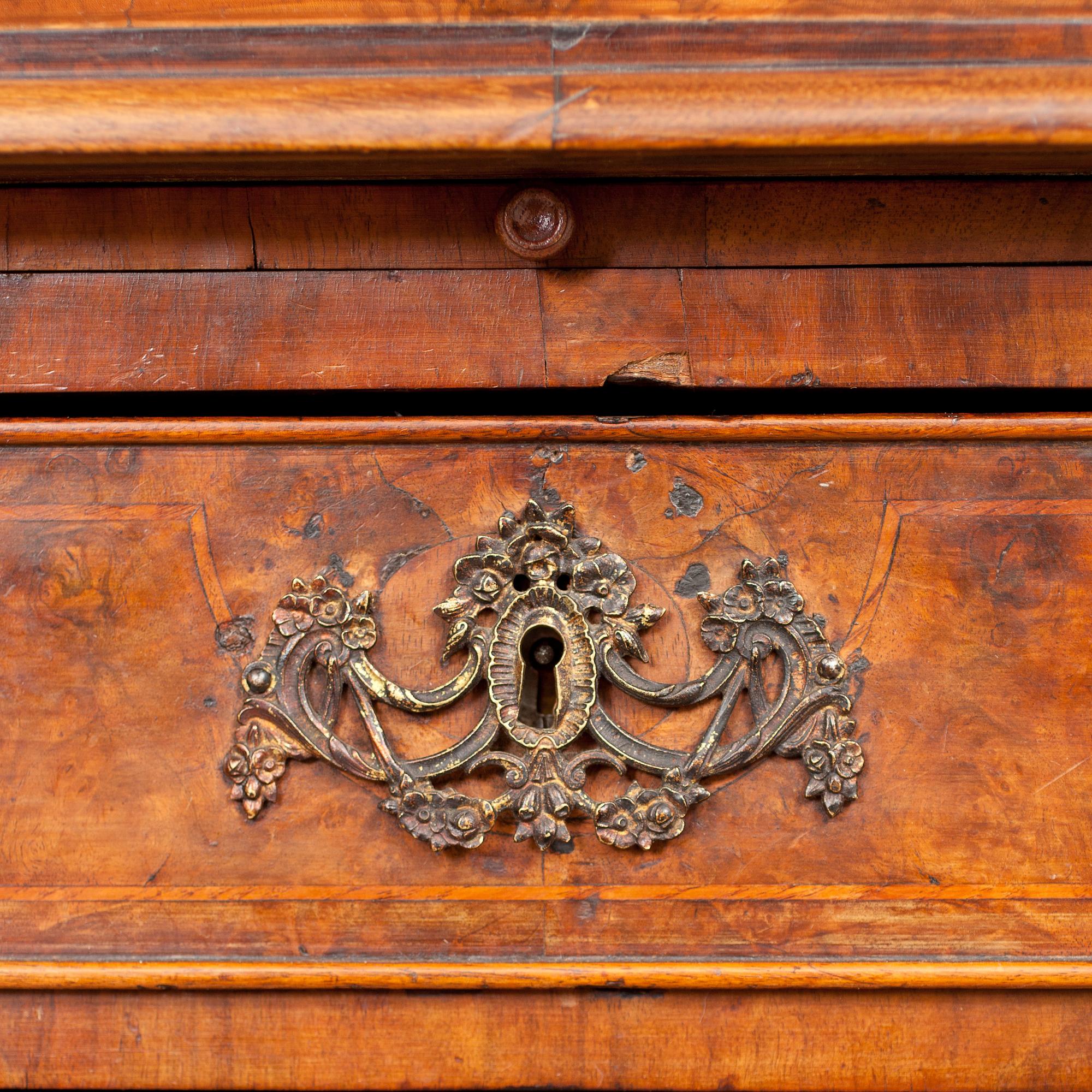 VITRINSKÅP, rokokostil. Holland, 1800-tal.