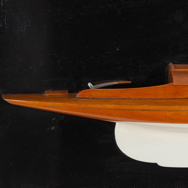 Boat model, circa mid-20th century.