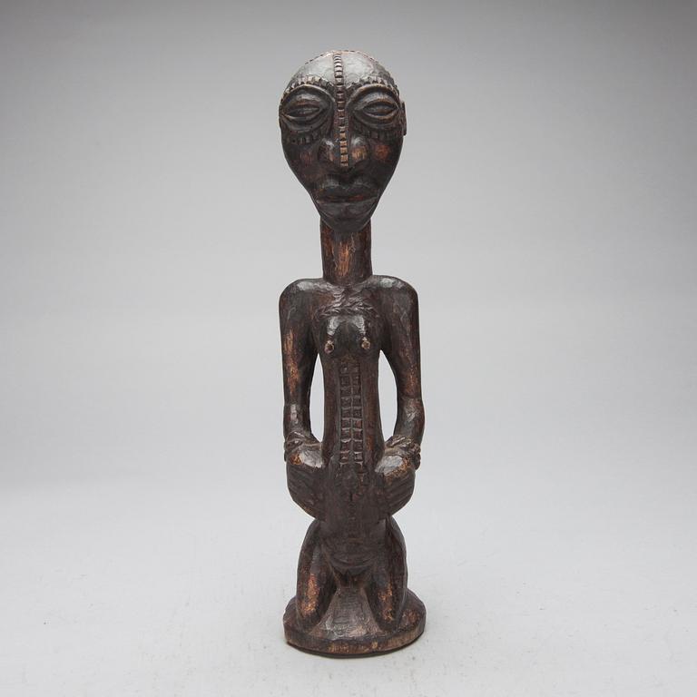 SKULPTUR, trä, Afrika 1900-tal.