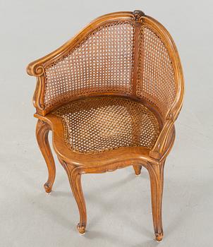 A late 19th century armchair.