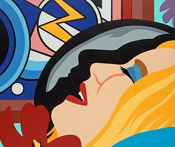 180. Tom Wesselmann, "Bedroom face with Lichtenstein".