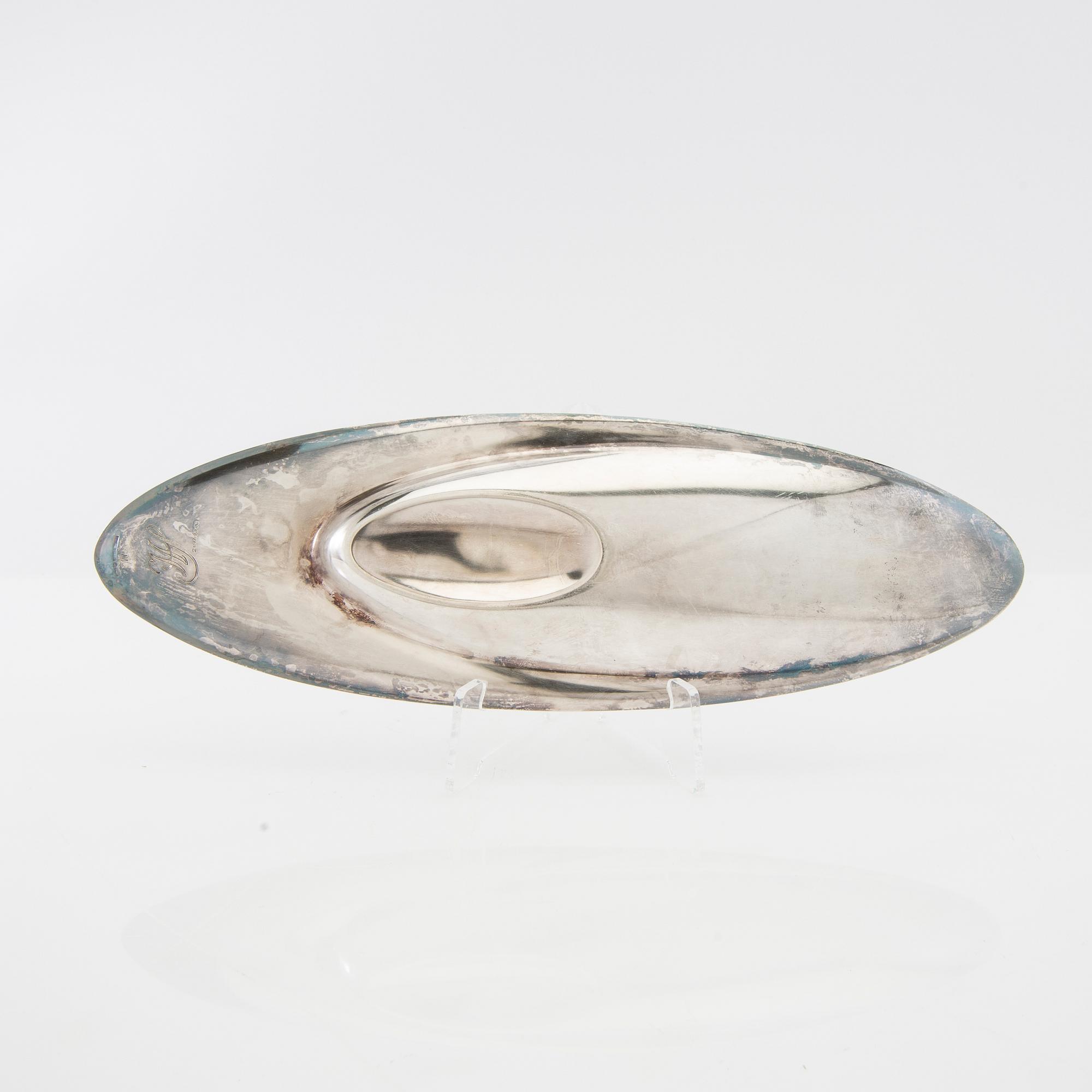 Tapio Wirkkala, fat, silver, TW 114, Kultakeskus, Tavastehus 1962. Modellen formgiven 1956.