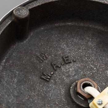 FLOOR LAMPS, a pair, Sweden, Möllers Armatur, Eskilstuna, probably 1960s.