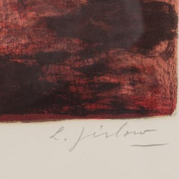 LENNART JIRLOW, färglitografi, signerad och numrerad 249/310.
