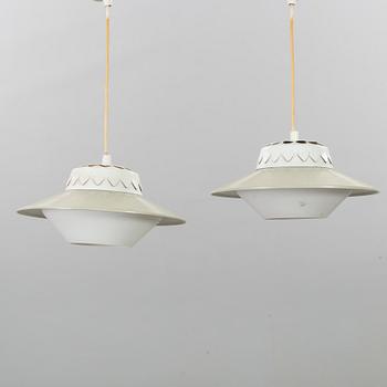 A PAIR OF PENDANTS, second half of 20th century.