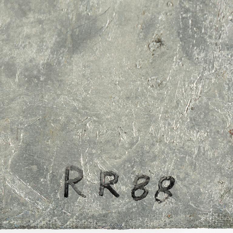 ROGER RISBERG, oil on canvas, signed and dated -88.