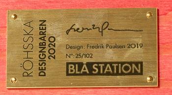 FREDRIK PAULSEN, "Röhsska"Designbaren, chair, Blå Station 2020, Chair 25/102.