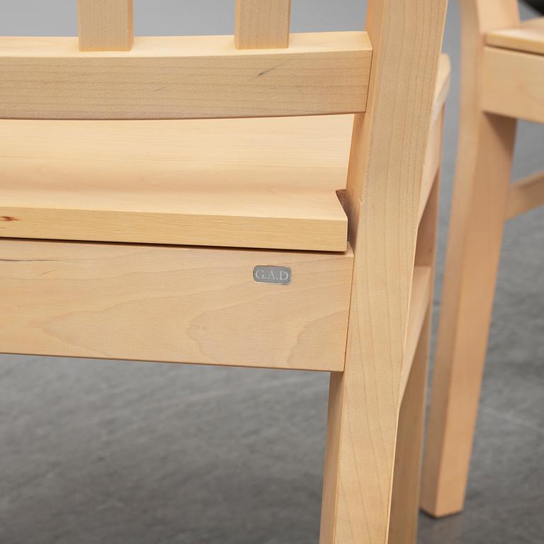 Four G.A.D chairs "Fröjel".