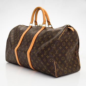 Louis Vuitton, a Monogram Canvas 'Keepall 50' bag.
