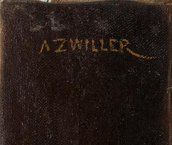 AUGUSTIN ZWILLER, duk, signerad A Zwiller.