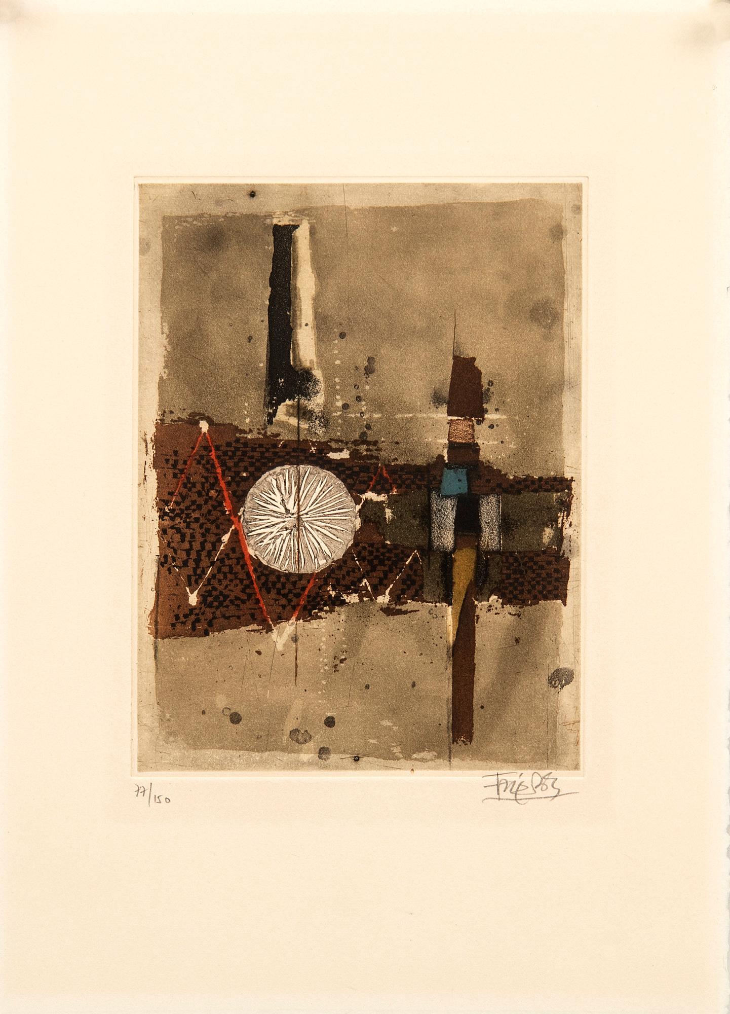 Johnny Friedlaender, 2 works Untitled.