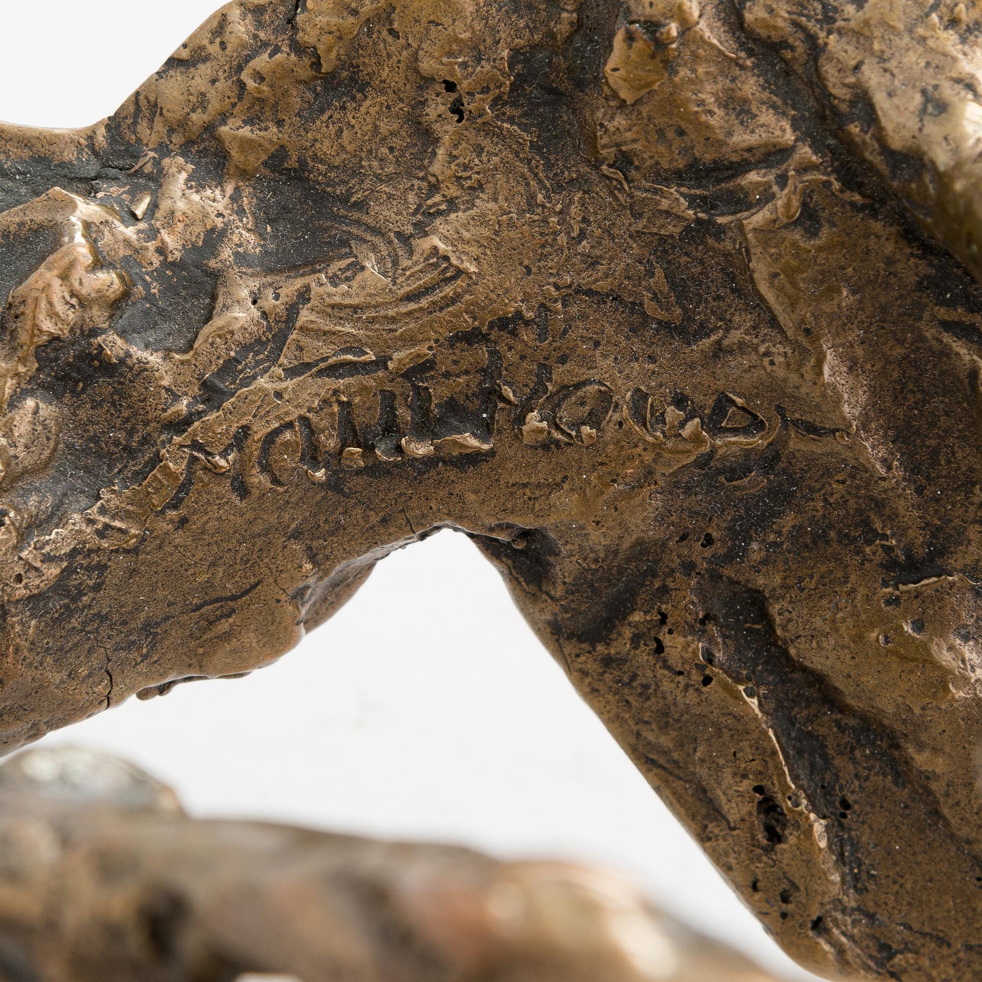 Matti Haupt, Man med hacka.