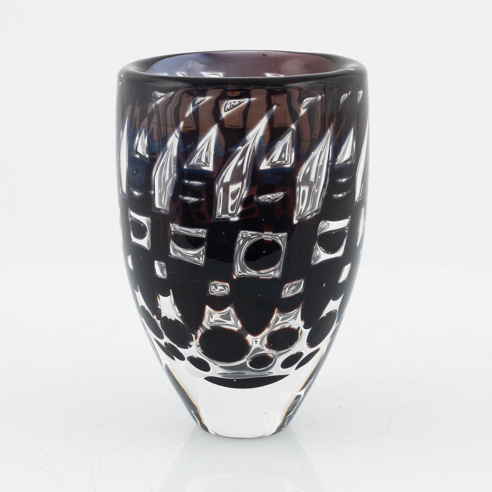 Ingeborg Lundin, vas, ariel, Orrefors.