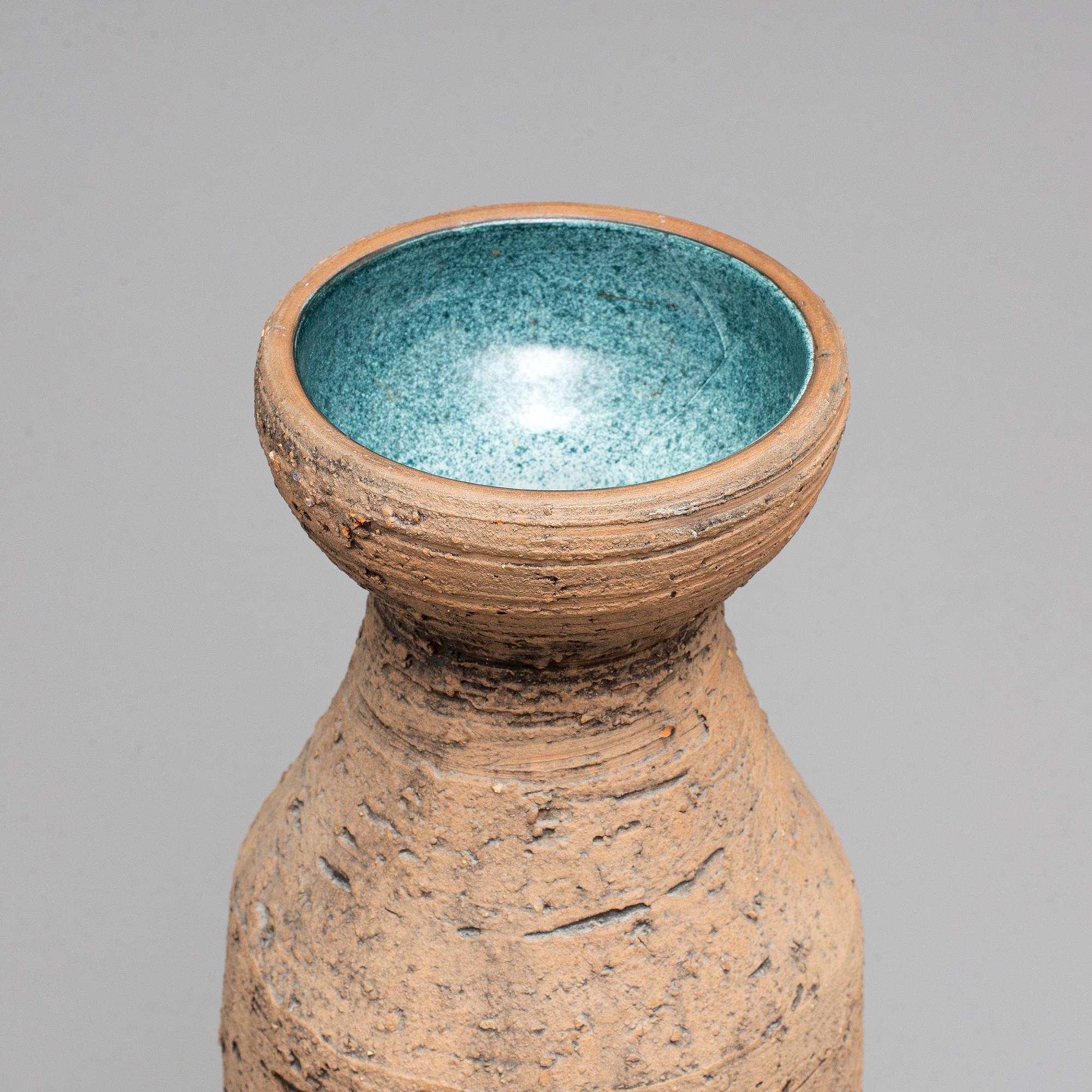 MARIAN ZAWADZKI, a large ceramic vase from Tilgmans, signed.