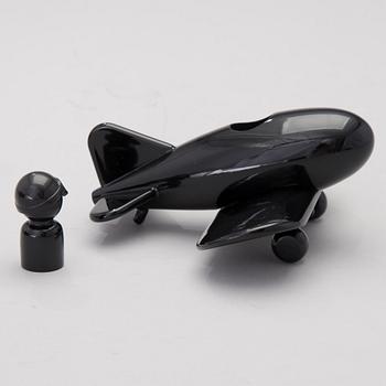 The airliner 'Jetliner Black' by Ulf Hansen for Playsam, Sweden.