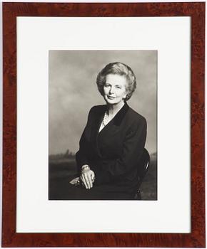 Terence Donovan, "Margaret Thatcher", 1995.