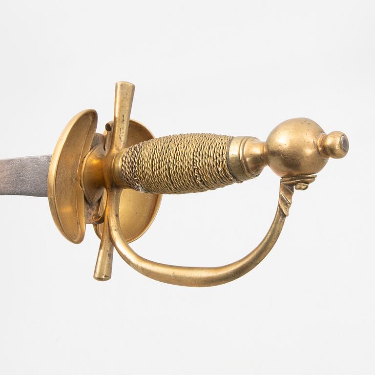 A 19th century sword.