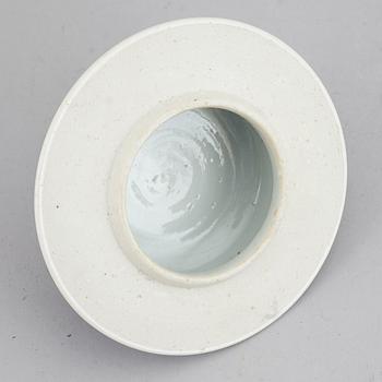 A blue and white jar cover, Qing dynasty, first half of 20th Century.