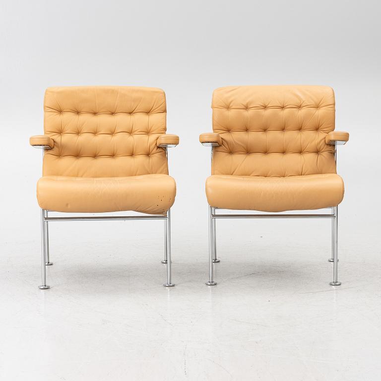 Bruno Mathsson, Armchairs, a pair, “Birgitta”, Dux.