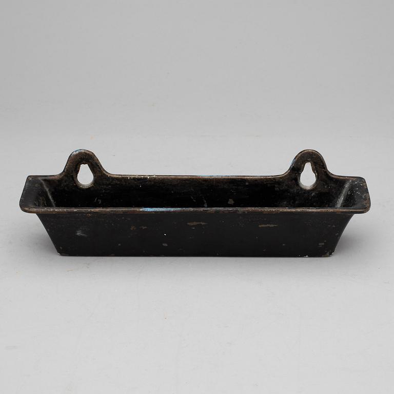 PARAPLYSTÄLL, metall, jugend, omkring 1900.