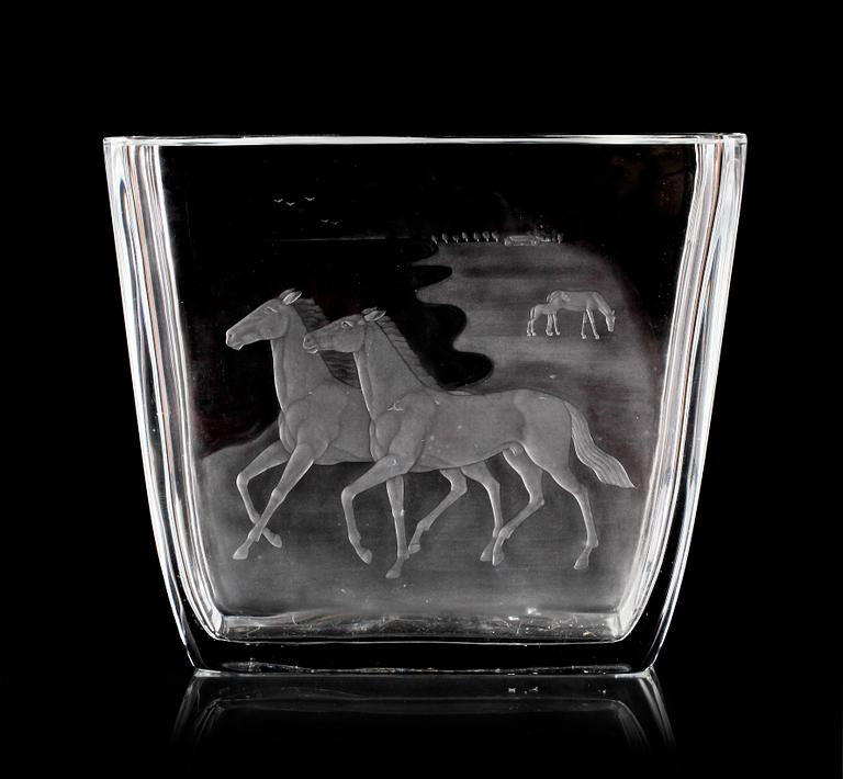 VAS, glas, Sven Palmqvist Orrefors.