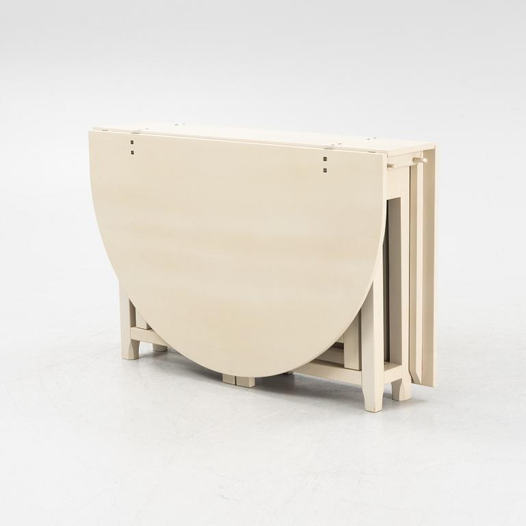 A 'Bergslagen' gate-leg table from Ikea's 18th Century series, 1990's.