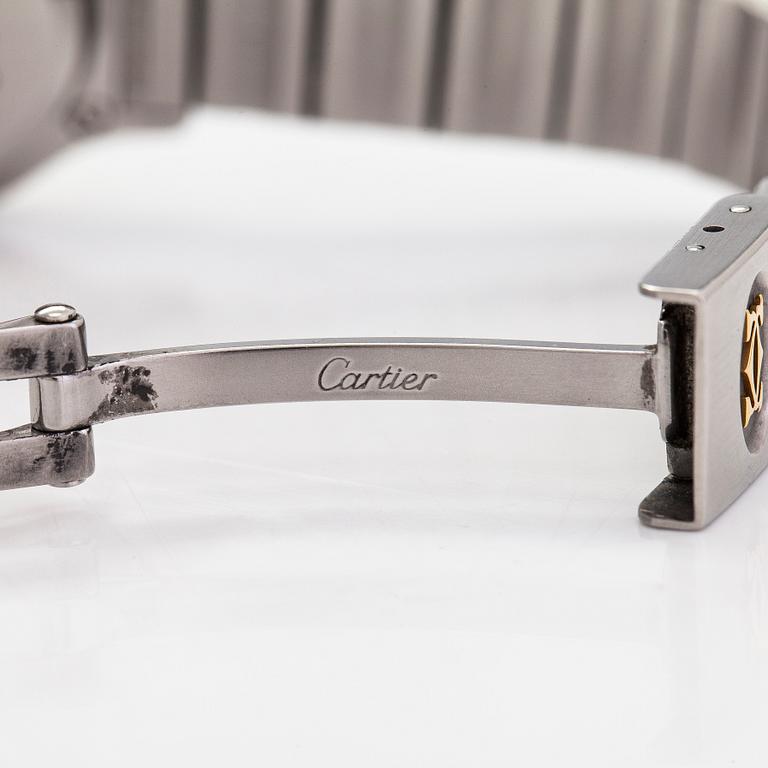 Cartier, Santos Ronde, rannekello, 24 mm.