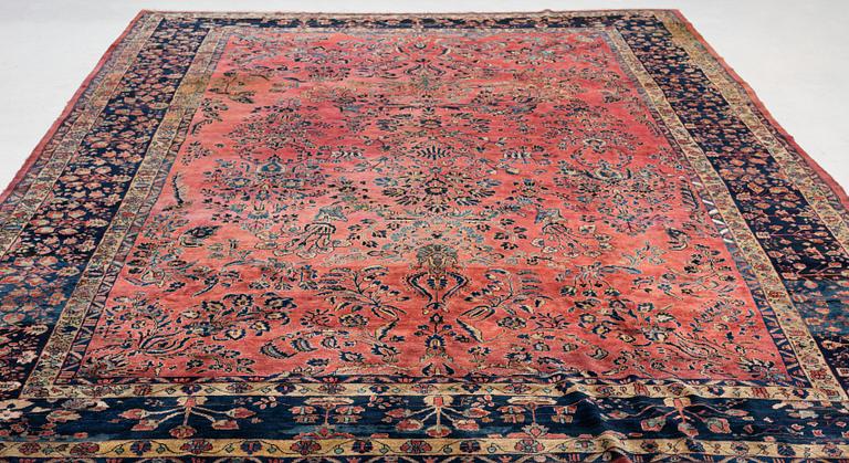 Matta, antik Sarouk, s.k. "amerikansk", västra Persien. 509 x 327 cm.