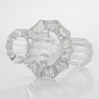 Aimo Okkolin, vas, "Fyr", signerad Aimo Okkolin, Riihimäen Lasi Oy.